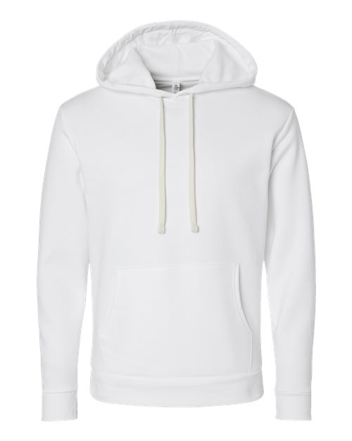 Next Level 9303 Unisex Santa Barbara Hoodie Sweatshirt - White - front