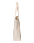OAD OAD108 Jumbo Tote - Natural - side