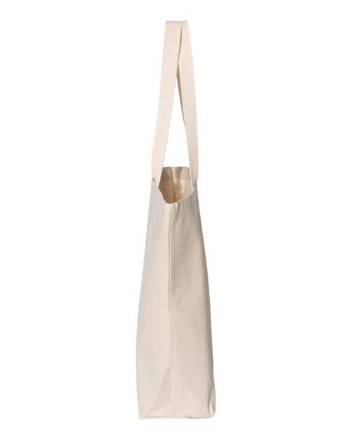 OAD OAD108 Jumbo Tote - Natural - side