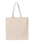 OAD OAD113 Tote Bag - Natural - back