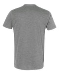 Next Level 6410 Sueded T-Shirt - Dark Heather Grey - back