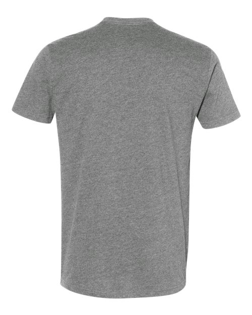 Next Level 6410 Sueded T-Shirt - Dark Heather Grey - back