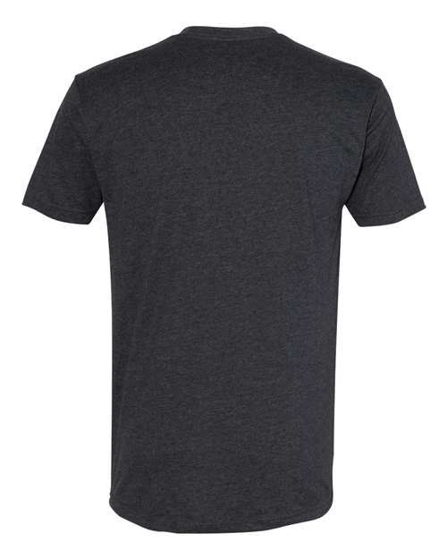 Next Level 6410 Sueded T-Shirt - Heather Charcoal - back