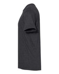 Next Level 6410 Sueded T-Shirt - Heather Charcoal - side