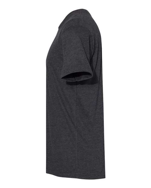 Next Level 6410 Sueded T-Shirt - Heather Charcoal - side