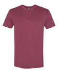 Next Level 6410 Sueded T-Shirt - Heather Maroon - front