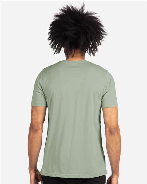 Next Level 6200 Festival T-Shirt - Stonewash Green - model back