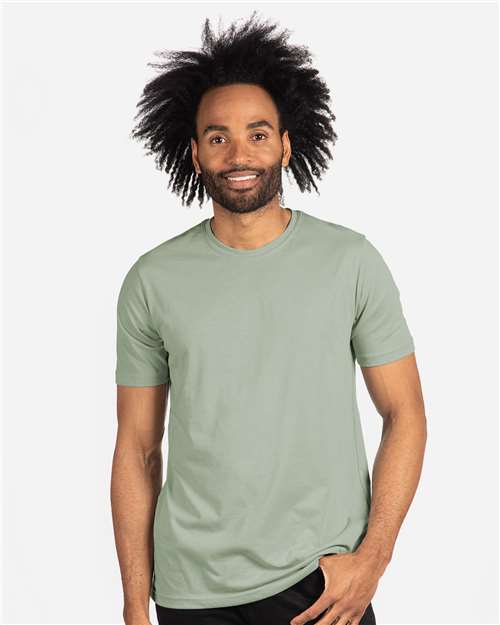 Next Level 6200 Festival T-Shirt - Stonewash Green - model front