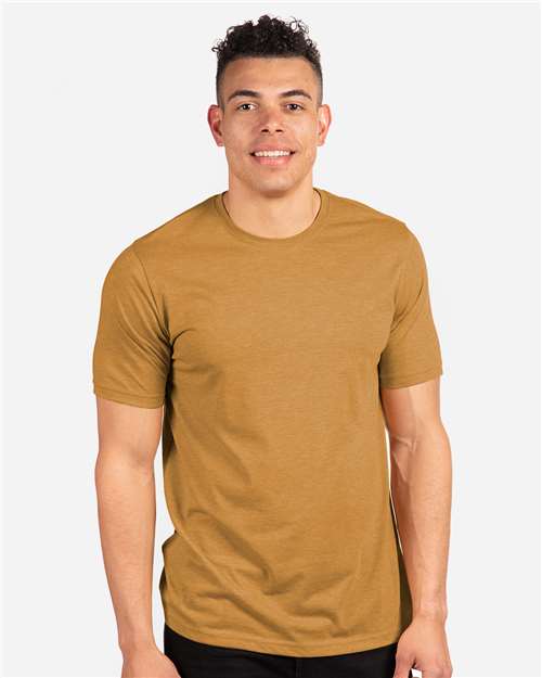 Next Level 6200 Festival T-Shirt - Antique Gold - model front