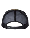 Yupoong 6606 Retro Trucker Cap - Multicam Green/ Black - back