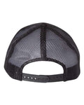 Yupoong 6606 Retro Trucker Cap - Multicam Black/ Black - back