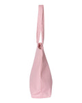 Q-Tees Q611 25L Zippered Tote - Light Pink - side