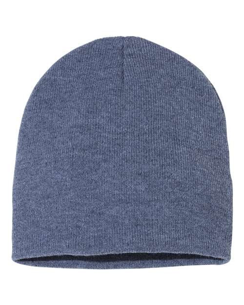 Sportsman SP08 8" Beanie - Heather Navy - front