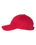 Yupoong 6245CM Classic Dad Hat - Cranberry - side