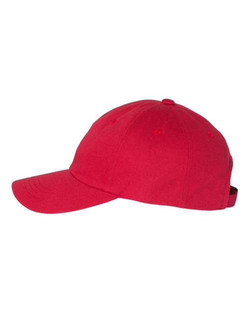 Yupoong 6245CM Classic Dad Hat - Cranberry - side