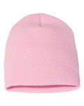 Yupoong 1500KC 8 1/2" Beanie - Baby Pink - back
