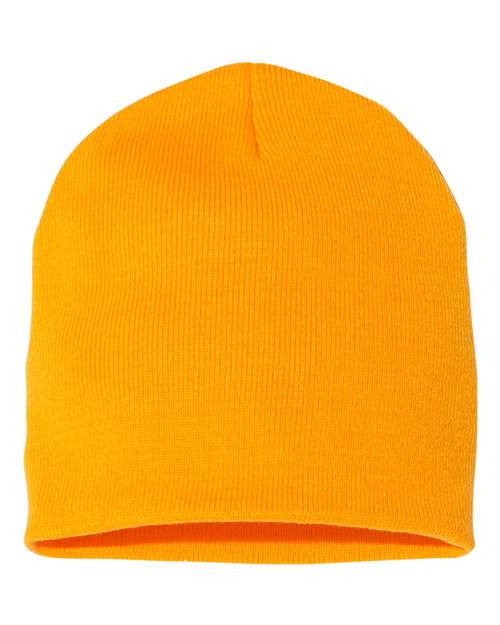 Yupoong 1500KC 8 1/2" Beanie - Gold - front