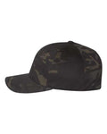 Flexfit 6277 Cotton Blend Cap - Multicam Black - side