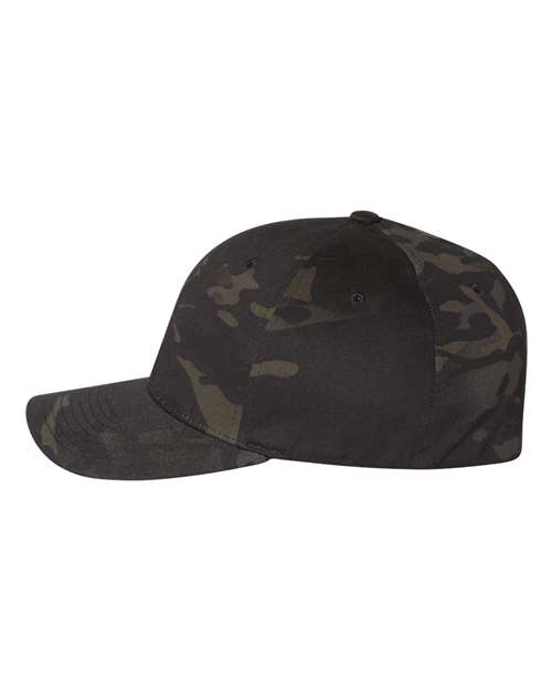 Flexfit 6277 Cotton Blend Cap - Multicam Black - side