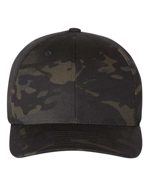 Flexfit 6277 Cotton Blend Cap - Multicam Black - front