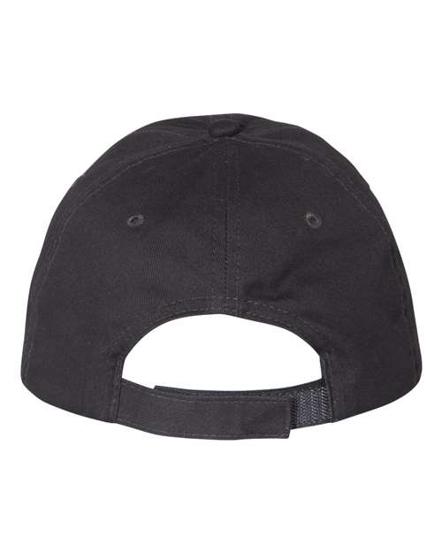 Valucap VC200 Brushed Twill Cap - Charcoal - back
