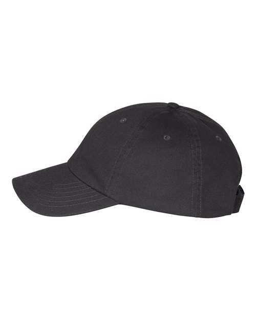 Valucap VC200 Brushed Twill Cap - Charcoal - side