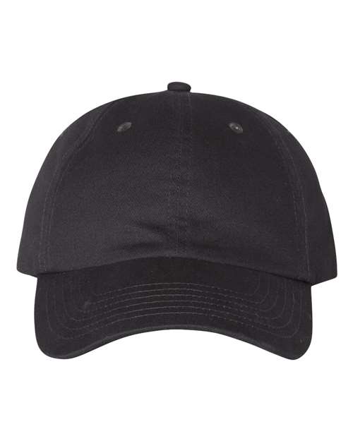 Valucap VC200 Brushed Twill Cap - Charcoal - front