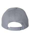 Valucap VC200 Brushed Twill Cap - Dark Grey - back