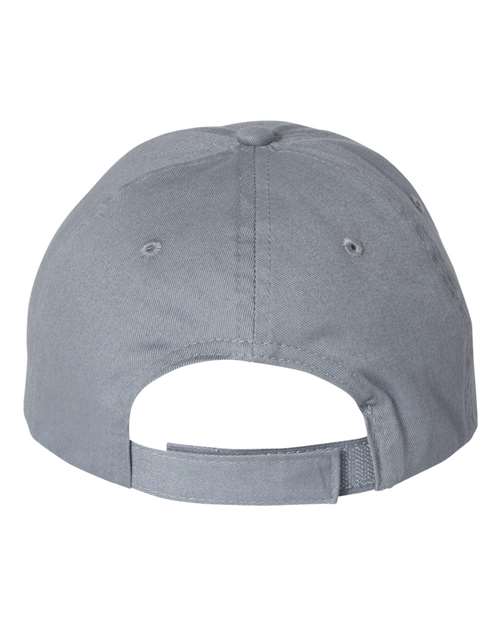 Valucap VC200 Brushed Twill Cap - Dark Grey - back