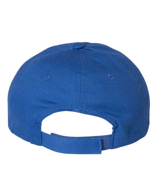 Valucap VC200 Brushed Twill Cap - Royal - back