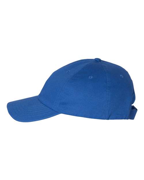 Valucap VC200 Brushed Twill Cap - Royal - side