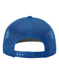 Richardson 112 Snapback Trucker Cap - Royal - back