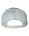 Richardson 111P Garment Washed Printed Trucker Cap - Military Digital Camo/ Light Green - back