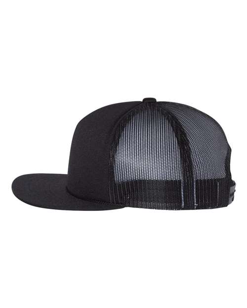 Richardson 113 Foamie Trucker Cap - Black - side