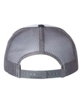 Richardson 113 Foamie Trucker Cap - White/ Charcoal - back