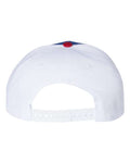Richardson 312 Twill Back Trucker Cap - Royal/ White/ Red - back