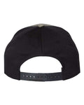 Richardson 312 Twill Back Trucker Cap - Loden/ Black - back