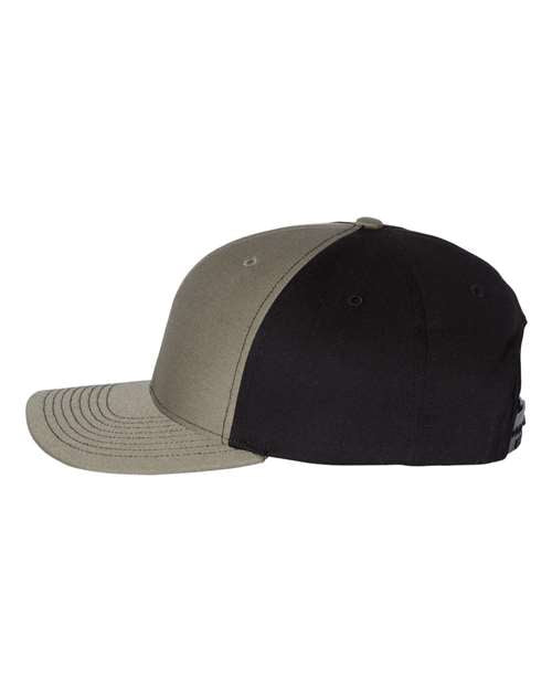 Richardson 312 Twill Back Trucker Cap - Loden/ Black - side