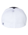 Richardson 172 Pulse Sportmesh R-Flex Cap - Navy/ White Split - back