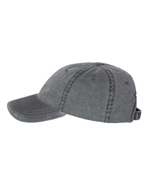 Valucap SP500 Pigment-Dyed Cap - Black - side