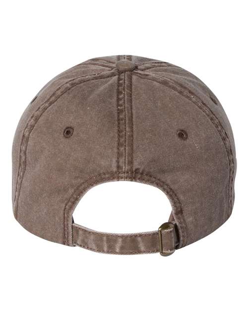 Valucap SP500 Pigment-Dyed Cap - Brown - back