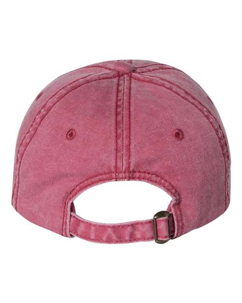 Valucap SP500 Pigment-Dyed Cap - Cardinal - back