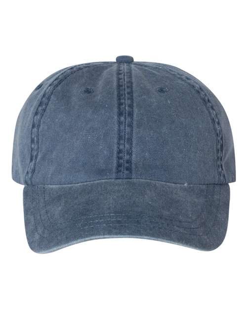 Valucap SP500 Pigment-Dyed Cap - Navy - front