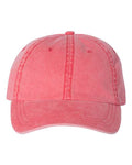Valucap SP500 Pigment-Dyed Cap - Red - front