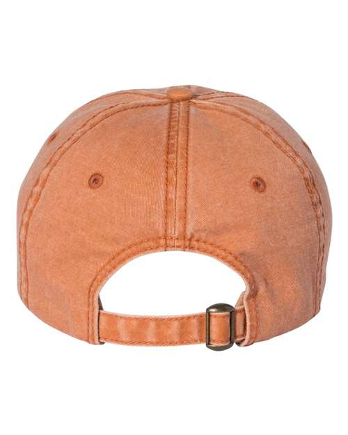 Valucap SP500 Pigment-Dyed Cap - Texas Orange - back