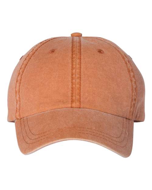 Valucap SP500 Pigment-Dyed Cap - Texas Orange - front