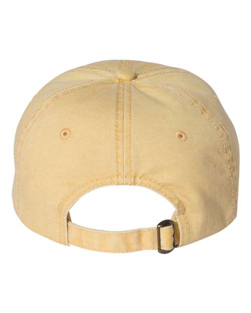 Valucap SP500 Pigment-Dyed Cap - Mustard - back