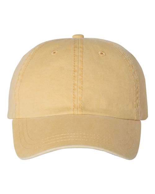 Valucap SP500 Pigment-Dyed Cap - Mustard - front