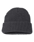 Sportsman SP90 12" Chunky Cuffed Beanie - Charcoal - front