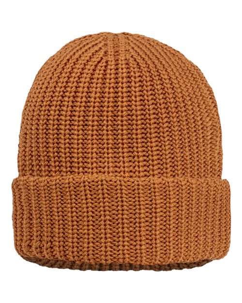 Sportsman SP90 12" Chunky Cuffed Beanie - Coyote Brown - back